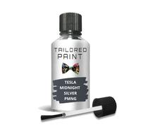 Touch Up Paint Bottle Stone Chip Scratch Repair For Tesla Model S Midnight Silver Pearl/Steel Grey Metallic PMNG (Touch Up)