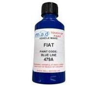 Touch Up Paint Compatible with FIAT BLUE LINE 479A - 30ml Kit, Gloss Finish with Built-in Brush - Premium Helios Paint