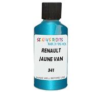 Touch Up Paint Compatible With Renault Jaune Van Gogh 341 Scratch Fix Automotive Blue Car (30Ml)