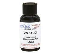 Touch Up Paint Compatible with SEAT BLACK MAGIC LC9Z IBIZA CUPRA LEON - 30ml Kit, Gloss Finish with Built-in Brush - Made with Helios Paint
