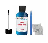Touch Up Paint For Audi A2 Sprint Blue Lz5F 2003-2015 30Ml Bottle Brush Scratch Stone Chip Repair Pen