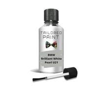 Touch Up Paint For BMW 2000-Present Brilliant White Pearl U21 Quality Stone Chip Scratch Repair (Touch Up)