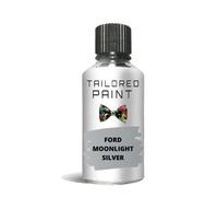 Touch Up Paint For Ford KA 2008-2016 Moonlight Silver Metallic Quality Bottle Stone Chip Scratch Repair (Touch Up)