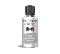 Touch Up Paint For Ford Kuga 2013-2018 Moondust Silver Metallic Quality Bottle Stone Chip Scratch Repair (Touch Up)