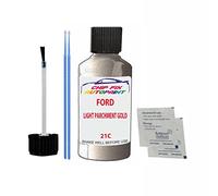 Touch Up Paint For Ford MAVERICK LIGHT PARCHMENT GOLD 21C 2002-200230ml bottle brush scratch stone chip repair pen