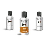 Touch Up Paint For Ford Ranger 2015-Present Pride Orange Metallic FLQEWHA Quality Bottle Stone Chip Scratch Repair (Touch Up Paint, Lacquer + Primer)