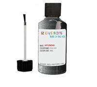 Touch Up Paint For Hyundai I40 Stone Grey S6G 2011-2019 30Ml Bottle Brush Scratch Stone Chip Repair Pen