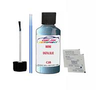 Touch Up Paint For Mini Cooper Digital Blue C2B 2015-2021 30Ml Bottle Brush Scratch Stone Chip Repair Pen