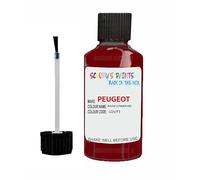 Touch Up Paint For Peugeot 3008 Rouge Ultimate Lqv 2015-2017 30Ml Bottle Brush Scratch Stone Chip Repair Pen