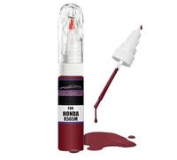 Touch Up Paint Pen For HONDA Models PREMIUM CRYSTAL RED R565M Brush Scratch Chip Fix Kit