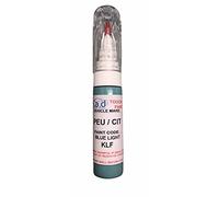 TOUCH UP PAINT PEN FOR PEUGEOT / CITROEN BLUE LIGHT KLF CAR PAINT (PAINT + LACQUER)