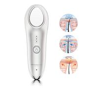 TOUCHBeauty 3-in-1 Hot & Cold Facial Massager, 42°C Therapy for Serum Absorption, 6°C Ice Roller for Puffiness & Double Chin, Vibration Face Lifter for Skin Tightening, USB Rechargeable