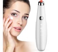 TOUCHBeauty Heated Eye Massager 40℃, Sonic Eye Massager with High Frequency Vibration Anti-Aging Galvanic Wand USB Rechargeable for Relieving Dark Circles and Puffines Anti Wrinkless AG-1662