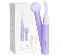 TOUCHBeauty Heated Eyelash Curler for Women, Electric Heated Lash Curler, USB Rechargeable with 2 Temperature Settings, Fast Heating Silicone Comb for Long-Lasting Curls, Purple