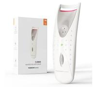 TOUCHBeauty Heated Eyelash Curler with Color-Changing Silicone Pad-Battery-Powered Eye Lash Curler, Long Lasting,Gentle on Lashes,Travel-Friendly AG-2003B Grey