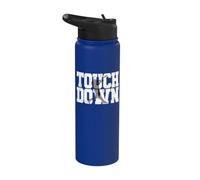 Touchdown Baseball Stainless Steel Insulated Water Bottle