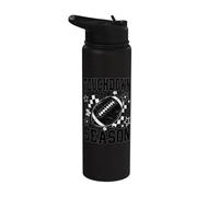 Touchdown Season Football Game Day Stainless Steel Insulated Water Bottle
