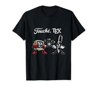 Touche TeX Data Science Numbers Calligraphy Graphic T-Shirt