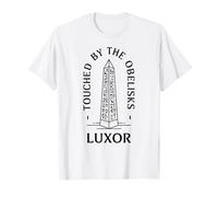 Touched by the Obelisks Luxor, Fun Egyptian Architecture T-Shirt