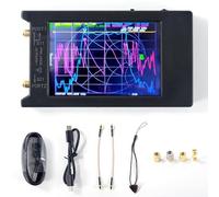 Touched Screen Vector Network Analyzer 1 5GHz HF VHF UHF Antenna with SDCard Slot Compact Measuring Machine