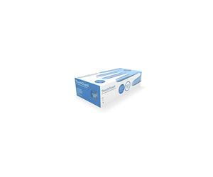 TouchGuard Blue Nitrile Disposable Gloves, Latex-Free & Powder-Free, Box of 100, Medium