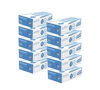 TouchGuard Blue Nitrile Disposable Gloves, Latex & Powder-Free, Box of 10*100, Medium