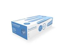 Touchguard Disposable Gloves Blue Nitrile - Latex and Powder Free - Multi-Purpose - Food Grade Gloves - Extra Strong Gloves - Box of 100 - Blue - Size XL