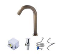 Touchless Bathroom Sink Faucet - Automatic Motion Sensor Hands-Free Electronic Commercial Faucet for Cold Water