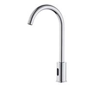 Touchless Bathroom Sink Faucet Brass Washbasin Tap for Restaurant Home Malls