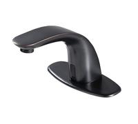 Touchless Black Patina Bathroom Faucet - Automatic Sensor Sink Tap for Modern Bathrooms - Sleek Design, Easy Installation, Made in China