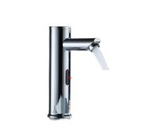 Touchless Faucet Bathroom Infrared Motion Sensor Tap Luxury Brass Battery Grifo Basin Sink Chrome Torneira(Brushed)