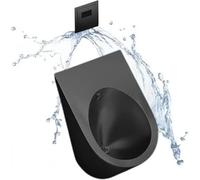 Touchless Flush Urinal for Men, Auto Sensor Wall-Mounted Toilet, Stainless Steel Commercial Public Restroom Vertical Urinal