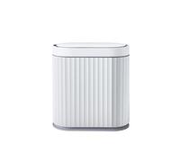 Touchless lint Garba Bin, 7L Capaci, Modern Design, nt Sealing, Recharable, Contactless Technology for a Clean Home, Gray Color
