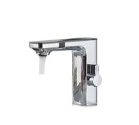 Touchless Smart Sensor Kitchen Faucet withigitalisplay Grey Mixer Tap for Hot & ColWater Modern Bathroom & Basin Fixture Convenient & esign
