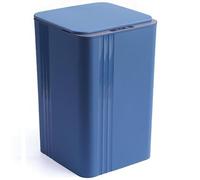 Touchless Smart Trash Can 30LMotion Sensor Lid Electric Garbage Bin for Kitchen Bathroom Office Living Room BedroomBlue Color HassleFree Waste Disposal
