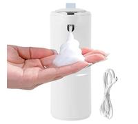Touchless Soap Dispenser - Adjustable Foam Soap Dispenser - 280ml Foaming Lotion with Sensor for Bathroom Kitchen Hotel Sink Men Women Adults Kids