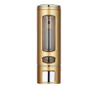 Touchless Soap Dispenser Single/Double 400ml Soap Dispenser Wall-mount Shower Bath Shampoo Dispenser Liquid Soap Container Bathroom Washroom Accessories Automatic Soap Dispenser ( Color : Gold 1 )