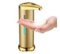 Touchless Soap Dispenser - Smart Automatic Foaming Hand & Dish Soap Pump | Hands-Free, Adjustable Volume, Stainless Steel & Nylon | Battery Operated, 3 Colors, Hygiene For Bathroom And Kit