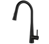 Touchless Stainless Steel Kitchen Faucet with Pull Out Sprayer, Smart Sensor Mixer Tap, Single Handle Touch Activation for Easy Use, Modern Black Finish, Perfect for Home Kitchens