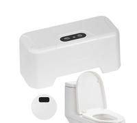 Touchless Toilet Flush - Infrare Sensor Touchless Toilet Flusher Kit | Hands Free External Infrared Sensor Flusher, Rechargeable USB Charging with 1800mAh Battery, Automatic