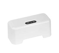 Touchless Toilet Flush Kit - 5.51 Inch Infrared Sensor, Hands Free Automatic Flush | USB Rechargeable Smart Sensor for Bathroom, Wall Mounted External Button, Hygiene