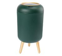 Touchless Trash Can - 8.86x16.34 Inches Sensor Trash Caan, Green Rubbish Bin, Automatic Waste Container | 10L Motion Garbage Can | Waterproof Slim Garbage | Waste For Home Living Room, Bedroom Hotels