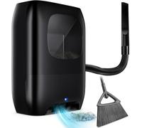 Touchless Vacuum Automatic Dustpan Electric Trash Can with Vacuum Hose, 700W Power, 5-Layer Filter, 8L Canister for Salon Pet Hair Food Dirt Cleanup