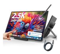 Touchportable Touchscreen Mac Monitor,Mini 13.3 Inch,2560x1600,Small Travel Computer Screen Extender Game for Apple/Laptop/Desktop/Macbook/Phone/Tablet/PS45/Switch/TV