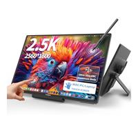 Touchportable Touchscreen Mac Monitor,Mini 13.3 Inch,2560x1600,Small Travel Computer Screen Extender Game for Apple/Laptop/Desktop/Macbook/Phone/Tablet/PS45/Switch/TV