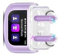 Touchscreen Bluetooth Headphones, 2026 In-Ear Headphones, Wireless Bluetooth 5.4 with ANC+ENC Noise Cancelling Mic, 48 Hours Playtime, Deep Bass Earbud with 5 EQ Modes, IP7 Waterproof Earphones, USB-C