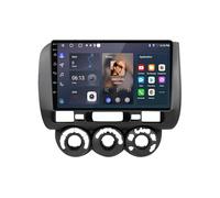Touchscreen Car Radio for Honda Jazz 1 GD 2001-2008 Wireless Carplay & Android Auto, Capacitive Touchscreen, Gps Navigation, Bluetooth Fm Radio, Dash Cam, 8 Core 4G+64G