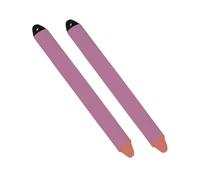 Touchscreen Device Stylus, Gentle Kids-Friendly 2pcs Cute Tablet Stylus Prevents Bending for Doodles (Pink)