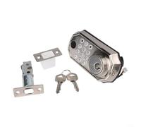 Touchscreen Fingerprint Door Lock With Keypad For Tuya App Integration Smart Biometric Entry Password Option Zinc Alloy Copper Core Black Gold Silver For Home Security Remote Contr(Silver)