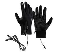 Touchscreen Gloves, Hand Warmer Gloves - USB Hand Warmer Gloves - Waterproof Adjustable Cold Weather Running Gear for Women and Men